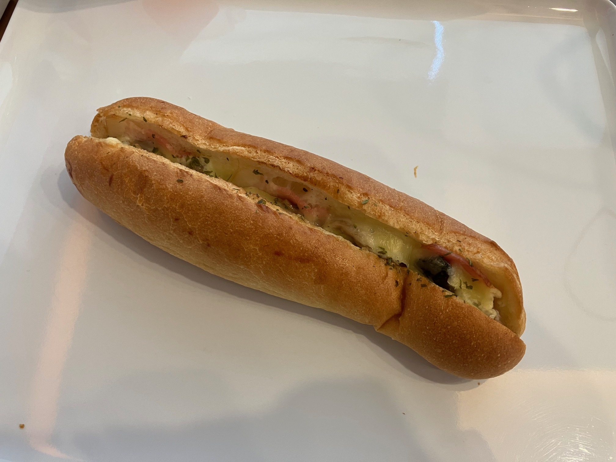 きのこベーコンフランス